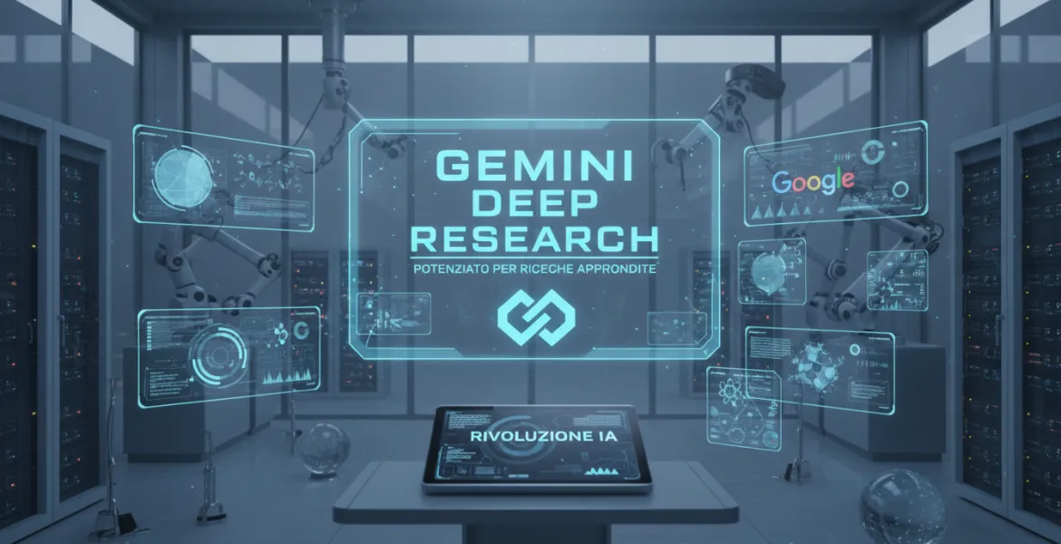 Rivoluzione IA: Google presenta Gemini Deep Research, l'agente IA potenziato per ricerche approfondite