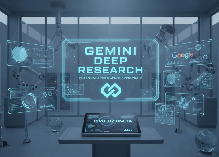 Rivoluzione IA: Google presenta Gemini Deep Research, l'agente IA potenziato per ricerche approfondite