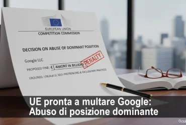 UE pronta a multare Google: Abuso di posizione dominante