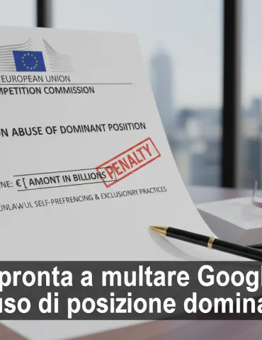 UE pronta a multare Google: Abuso di posizione dominante