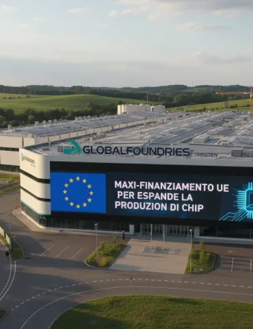GlobalFoundries: Maxi-finanziamento UE per espandere la produzione di chip a Dresda