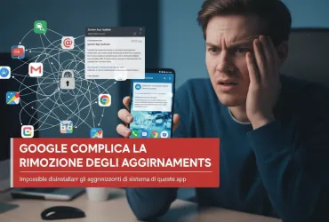 Android: Google complica la rimozione degli aggiornamenti delle app di sistema