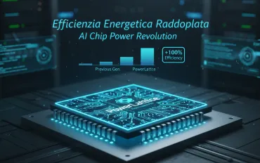 PowerLattice rivoluziona l'alimentazione dei chip AI: Efficienza energetica raddoppiata