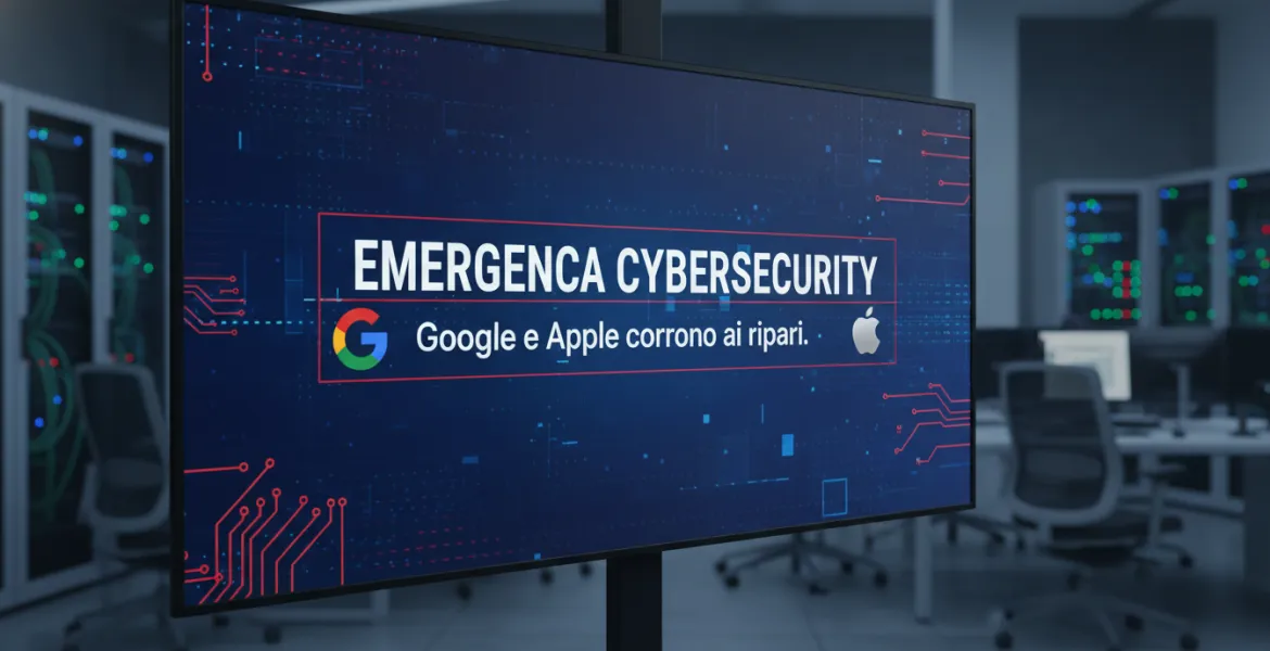 Emergenza cybersecurity: Google e Apple corrono ai ripari