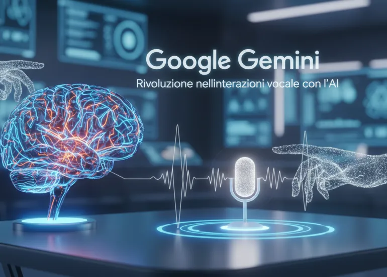 Google Gemini: Rivoluzione nell'interazione vocale con l'AI