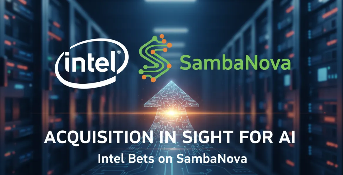 Intel punta su SambaNova: acquisizione in vista per l'IA