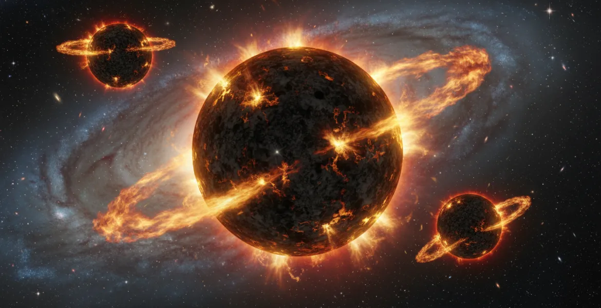 Le esplosioni delle Nere: un meccanismo simile al Sole