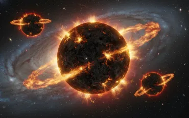 Le esplosioni delle Nere: un meccanismo simile al Sole