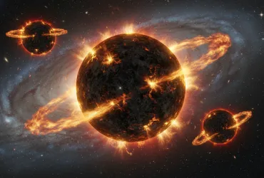 Le esplosioni delle Nere: un meccanismo simile al Sole