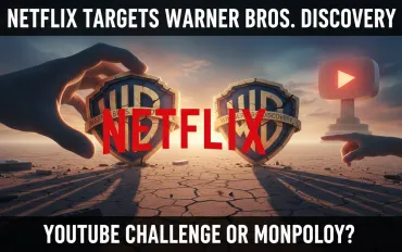 Netflix punta a Warner Bros Discovery: sfida a YouTube o monopolio