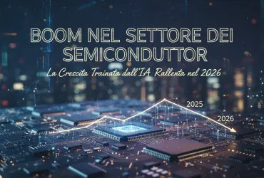 Boom nel settore dei semiconduttori: la crescita trainata dall'IA rallenta nel 2026