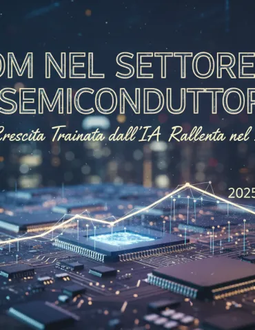 Boom nel settore dei semiconduttori: la crescita trainata dall'IA rallenta nel 2026