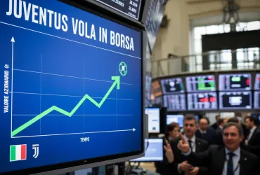 Juventus in Borsa: Volata dopo il no di Elkann, spinta dall'offerta di Tether