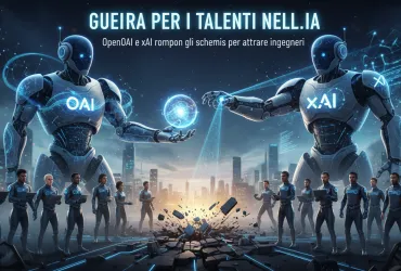 Guerra per i talenti nell'IA: OpenAI e xAI rompono gli schemi per attrarre ingegneri