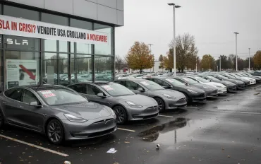 Tesla in Crisi? Crollano le vendite negli USA a novembre