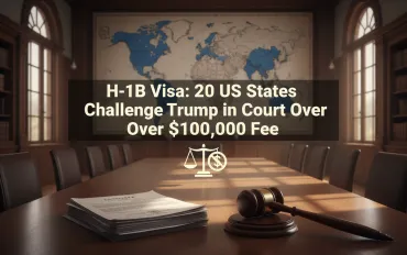 Visto H-1B: 20 Stati USA sfidano Trump in tribunale per la tassa di 100.000 dollari