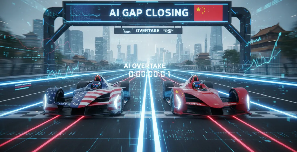 Sorpasso AI: La Cina stringe il divario con gli USA a tempo di record