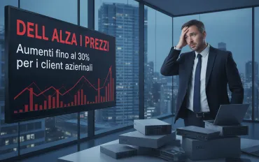 Dell alza i prezzi: aumenti fino al 30% per i clienti aziendali