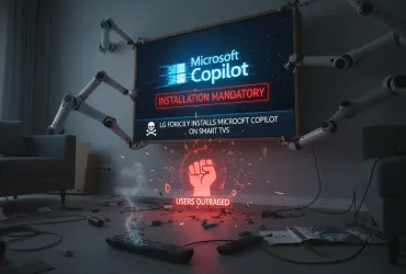 LG installa a forza Microsoft copilot sulle smart TV: utenti infuriati
