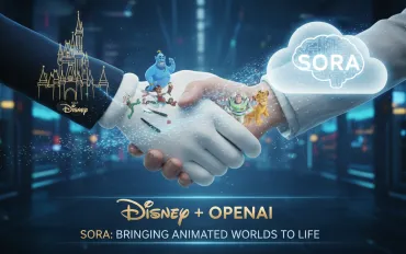 Disney e OpenAI stringono un accordo: i personaggi Disney animati arrivano su Sora