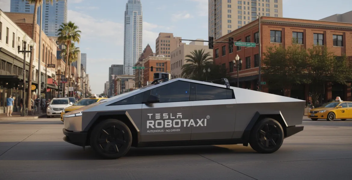 Tesla: Robotaxi senza conducente sulle strade di Austin