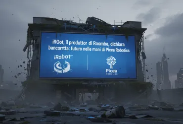 iRobot, il produttore di Roomba, dichiara bancarotta: futuro nelle mani di Picea Robotics