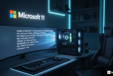Gaming su Windows 11: Microsoft svela la configurazione hardware ideale