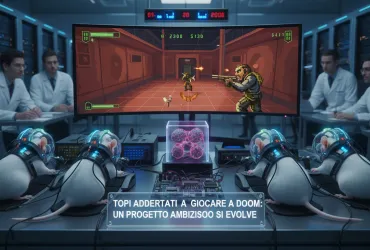 Topi addestrati a giocare a Doom: un progetto ambizioso si evolve