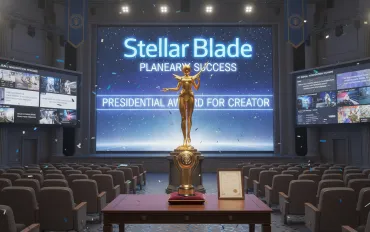Stellar Blade: Successo planetario e premio presidenziale per il suo creatore