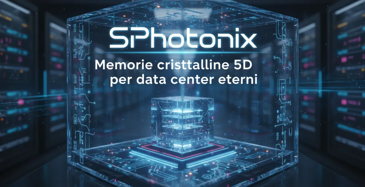 SPhotonix: Memorie cristalline 5D per data center eterni