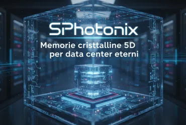 SPhotonix: Memorie cristalline 5D per data center eterni