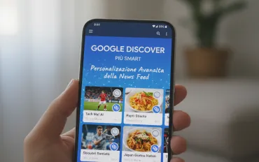 Google Discover si fa più smart: arriva la personalizzazione avanzata della news feed