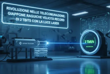 Rivoluzione nelle telecomunicazioni: Giappone raggiunge velocità record di 2 Tbits con la luce laser