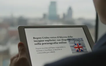 Regno Unito verso il blocco delle immagini esplicite sui dispositivi: stretta sulla pornografia online