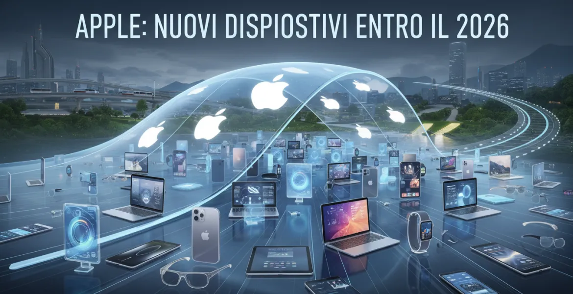 Apple: un'ondata di nuovi dispositivi in arrivo entro il 2026