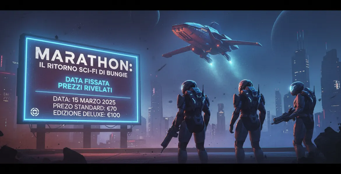 Marathon: Il ritorno Sci-Fi di Bungie fissa la data e rivela i prezzi