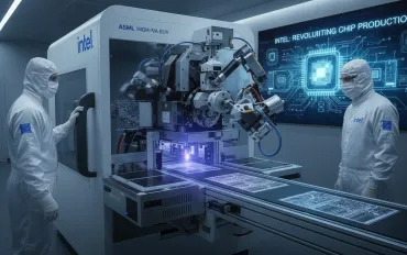Intel rivoluziona la produzione di chip con la tecnologia ASML High-NA EUV