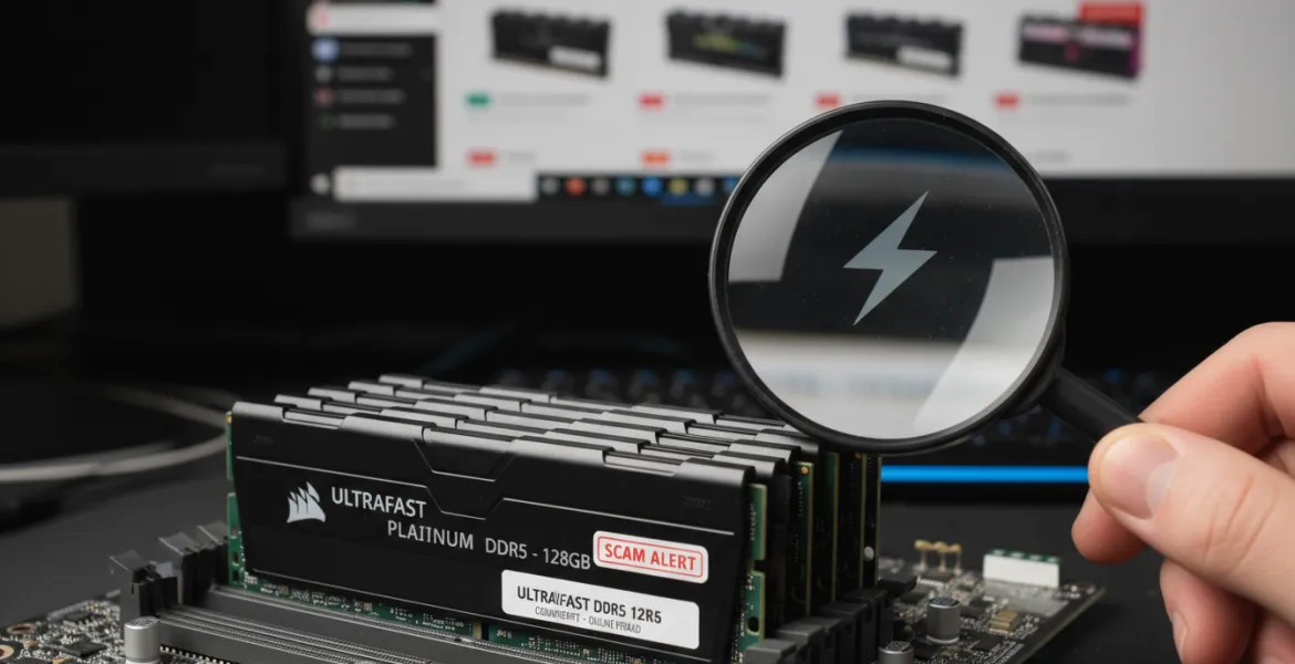 Allarme truffe: Memorie RAM DDR5 contraffatte dilagano online