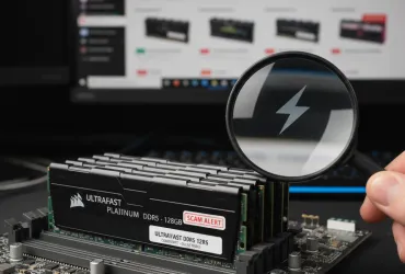 Allarme truffe: Memorie RAM DDR5 contraffatte dilagano online