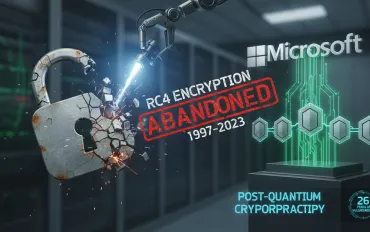 Microsoft abbandona l'algoritmo di crittografia RC4 dopo 26 anni di vulnerabilità