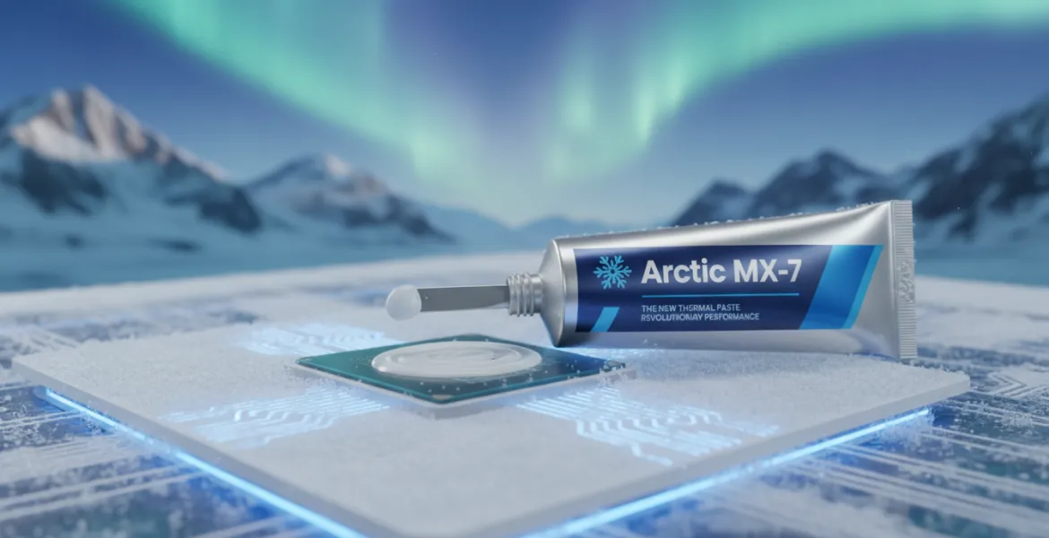 Arctic MX-7: La nuova pasta termica promette prestazioni rivoluzionarie