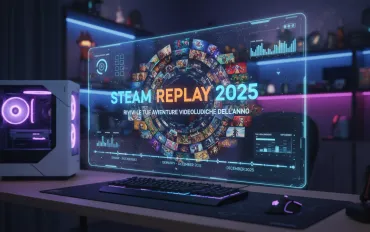 Steam Replay 2025: Rivivi le tue avventure videoludiche dell'anno