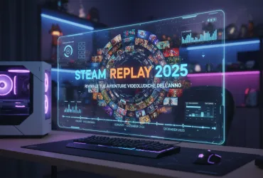 Steam Replay 2025: Rivivi le tue avventure videoludiche dell'anno