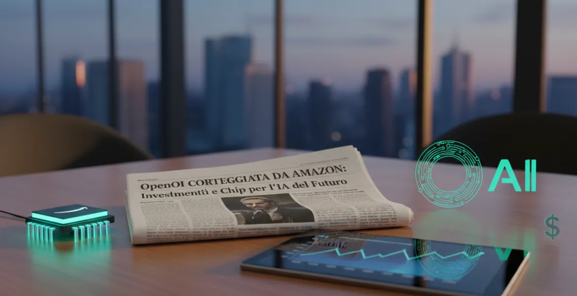 OpenAI corteggiata da Amazon: Investimenti e chip per l'IA del futuro