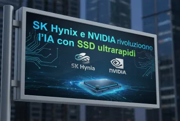 SK Hynix e NVIDIA rivoluzionano l'IA con SSD ultrarapidi