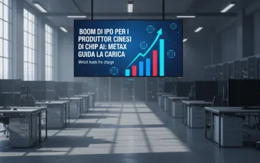 Boom di IPO per i produttori cinesi di chip AI: MetaX guida la carica