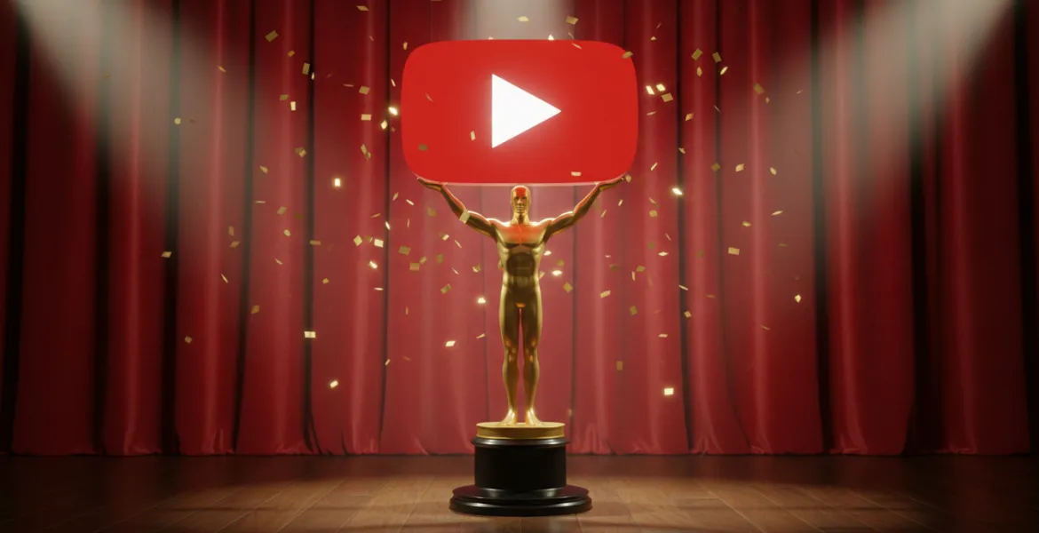 Rivoluzione Oscar: la notte delle stelle trasloca su YouTube!