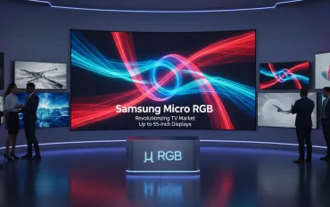 Samsung rivoluziona il mercato TV con Micro RGB: schermi fino a 55 pollici