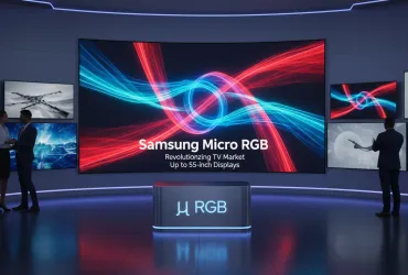 Samsung rivoluziona il mercato TV con Micro RGB: schermi fino a 55 pollici