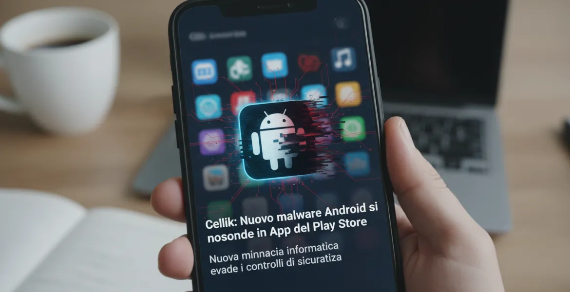 Cellik: Nuovo malware Android si nasconde in App del Play Store